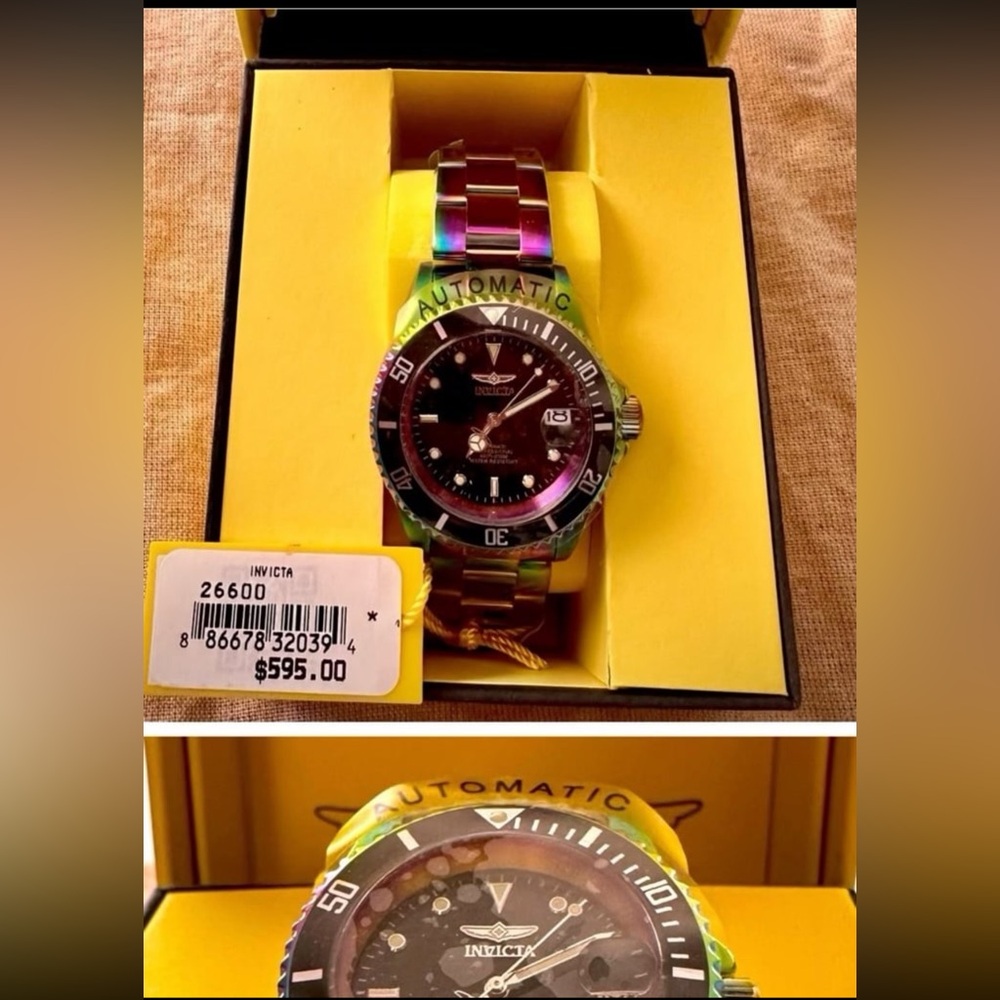 200M- INVICTA Aviator Watch